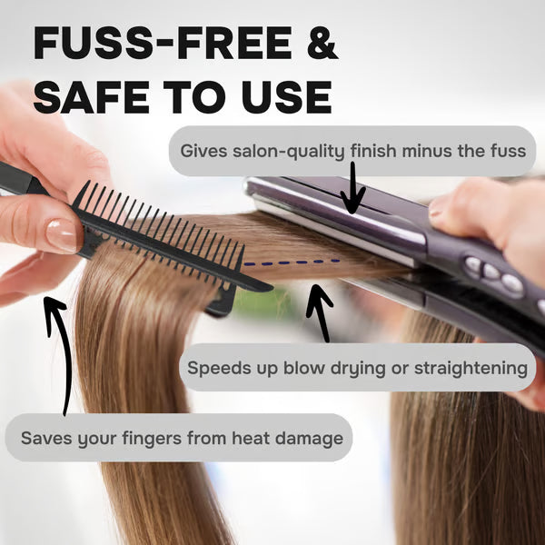 LissBrush – Peigne lissant pour cheveux