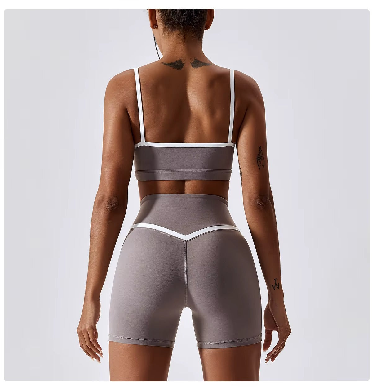 Nalya Flex – Ensemble short sport femme seconde peau