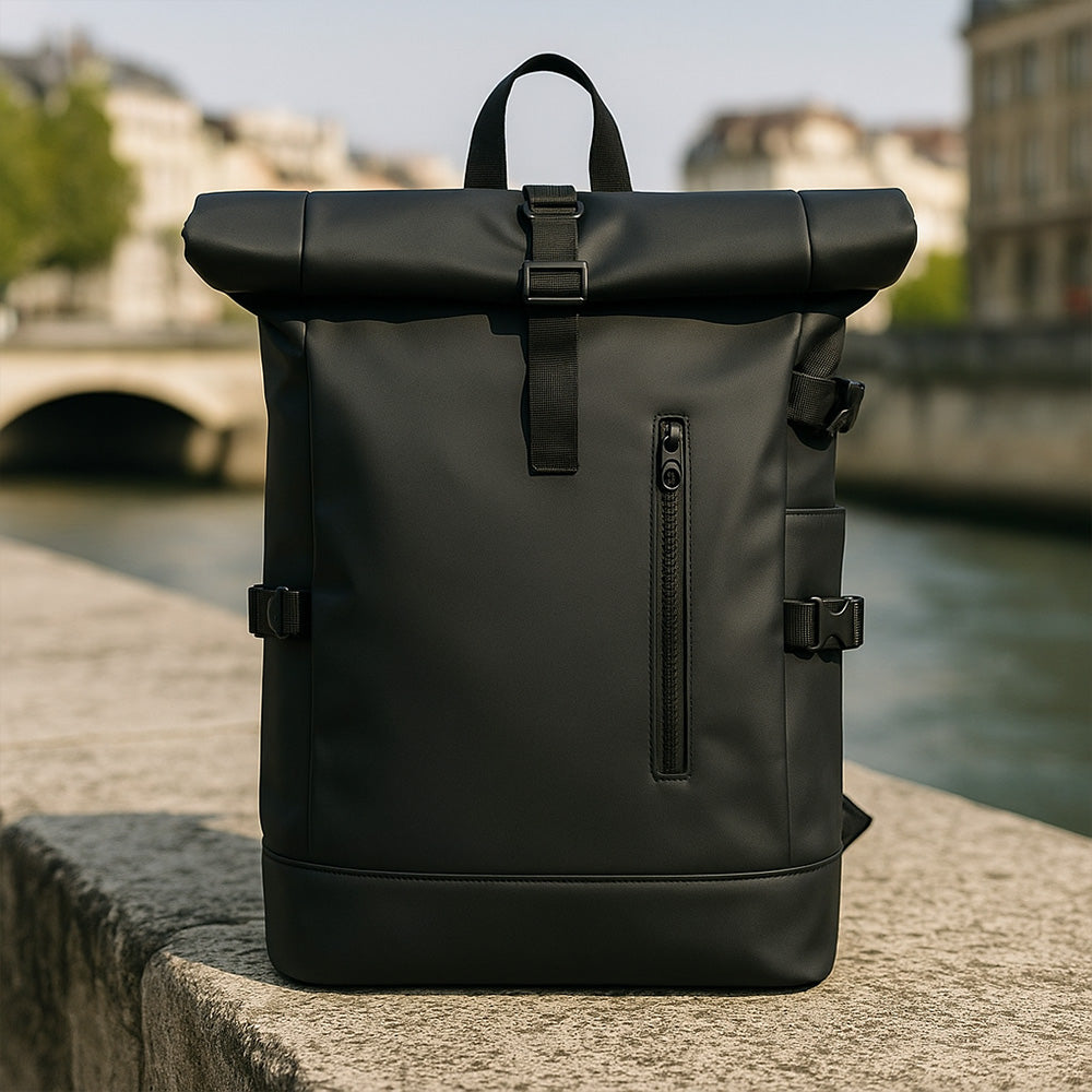 Maverik – Sac à dos roll top urbain, étanche et modulable