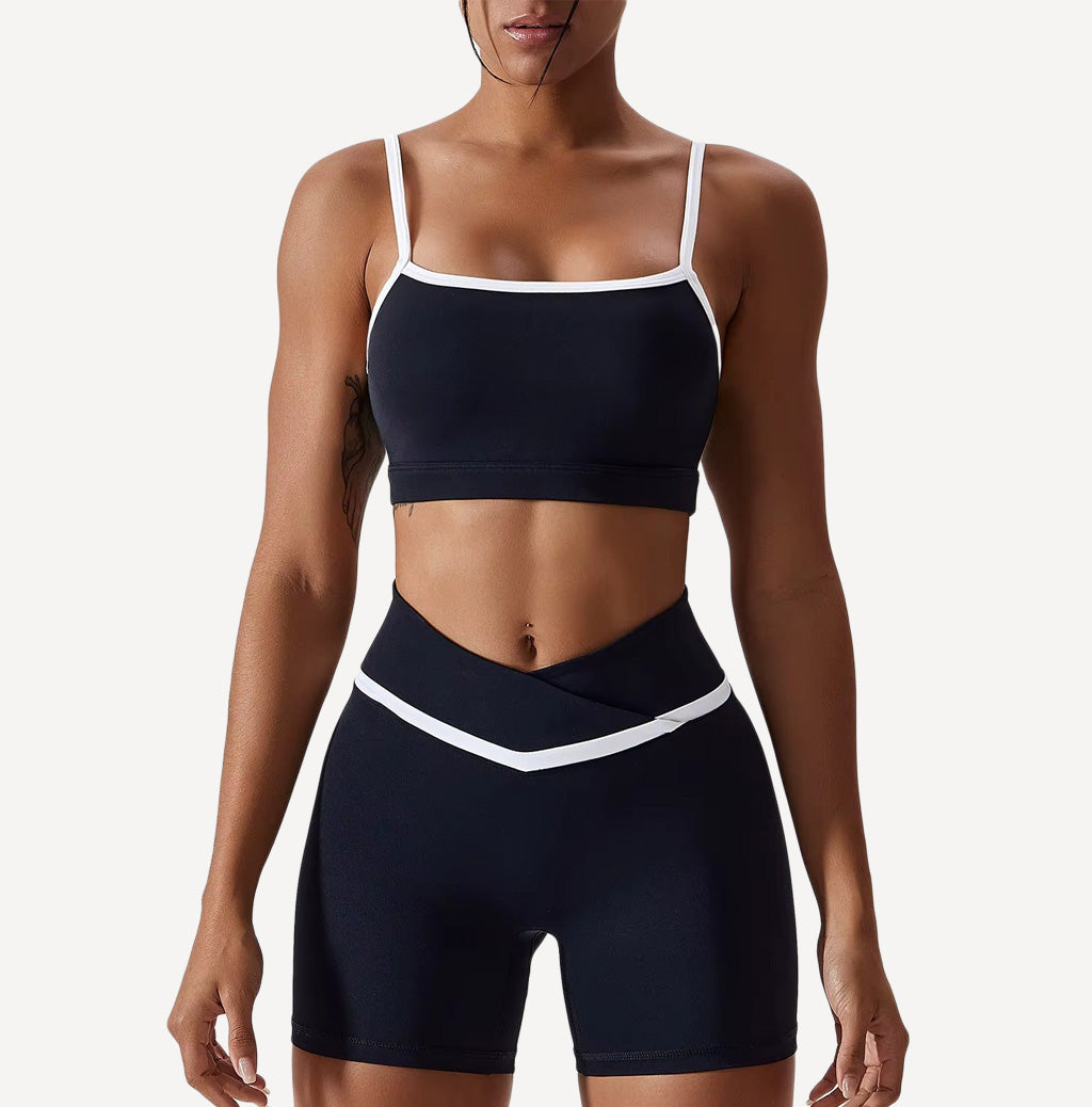 Nalya Flex – Ensemble short sport femme seconde peau