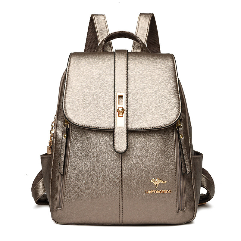 Liora - Mochila de couro elegante e prática para mulher