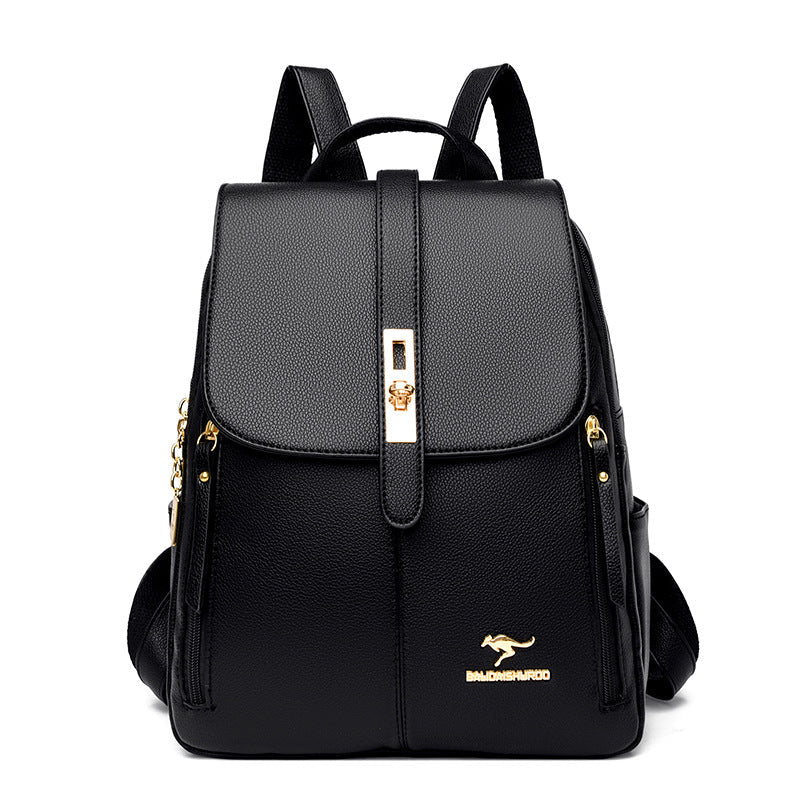 Liora - Mochila de couro elegante e prática para mulher