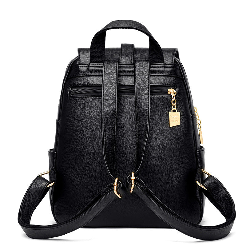 Liora - Mochila de couro elegante e prática para mulher