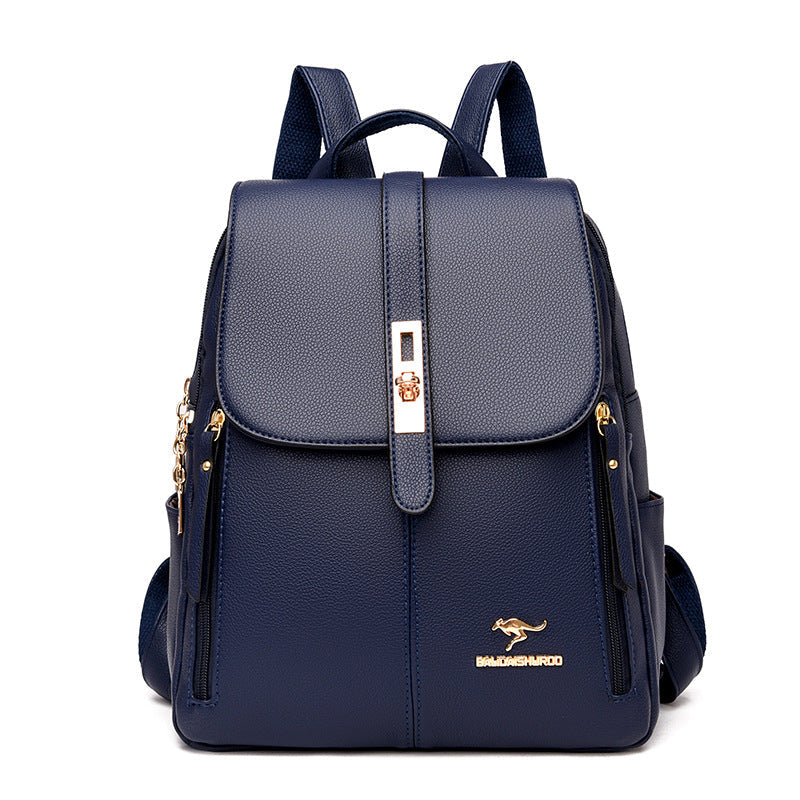 Liora - Mochila de couro elegante e prática para mulher