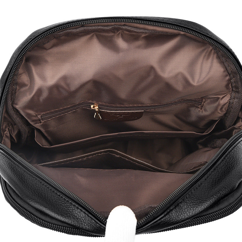 Liora - Mochila de couro elegante e prática para mulher