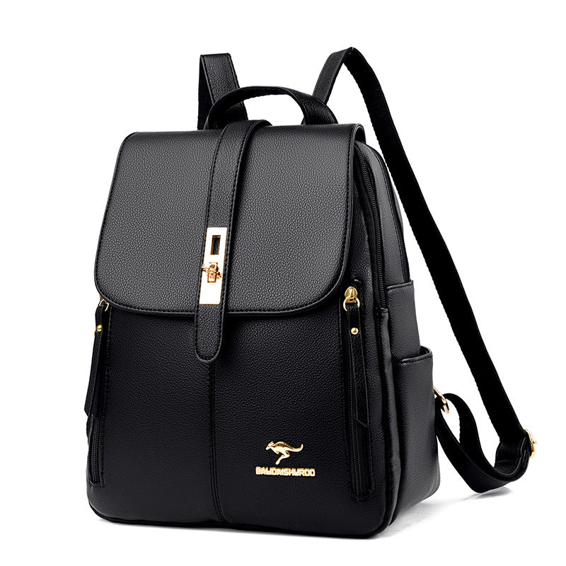 Liora - Mochila de couro elegante e prática para mulher