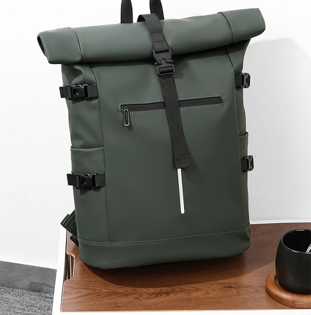 Velden Rolltop – Sac à dos homme urbain, sûr et modulable