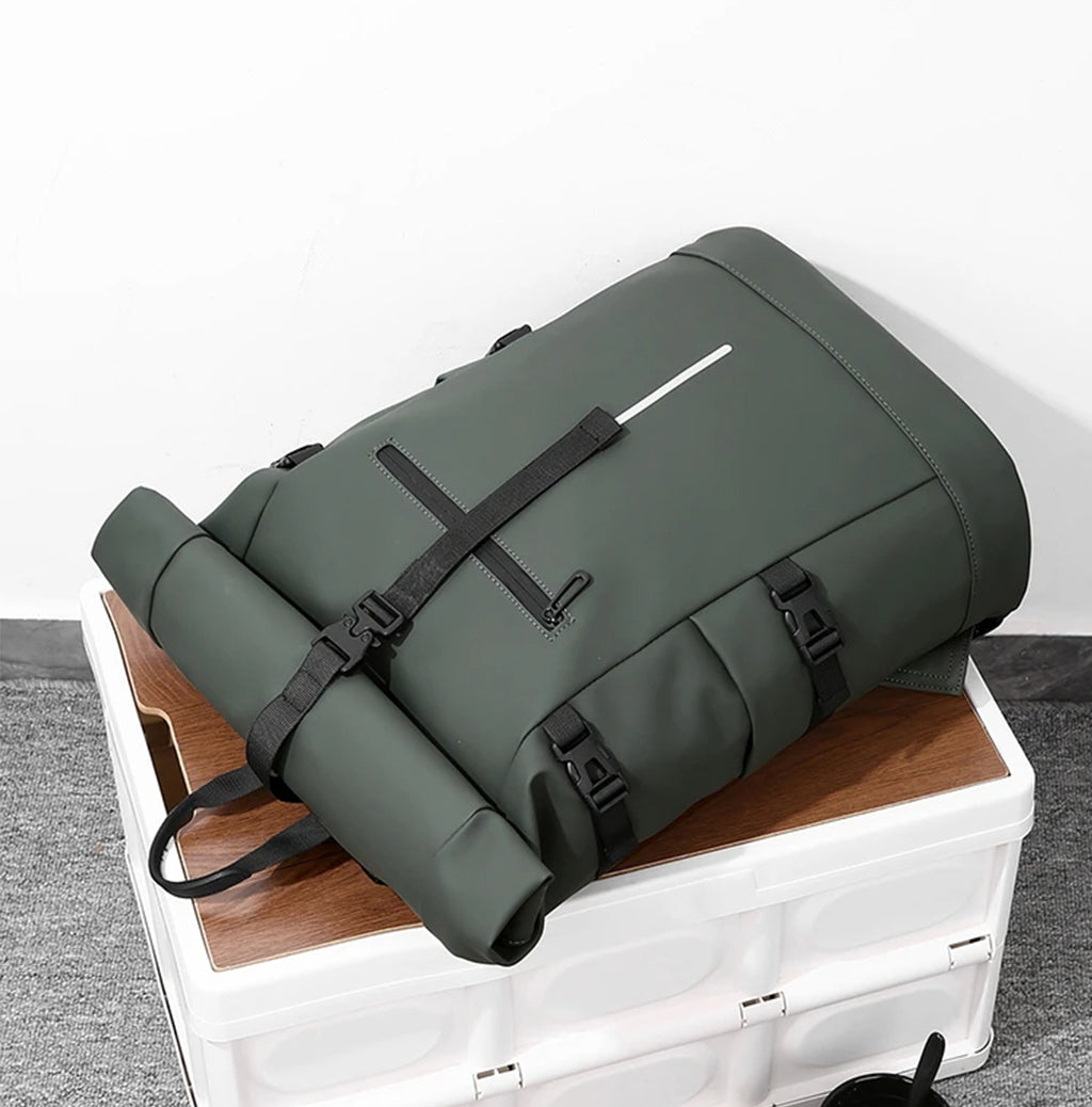 Velden Rolltop – Sac à dos homme urbain, sûr et modulable