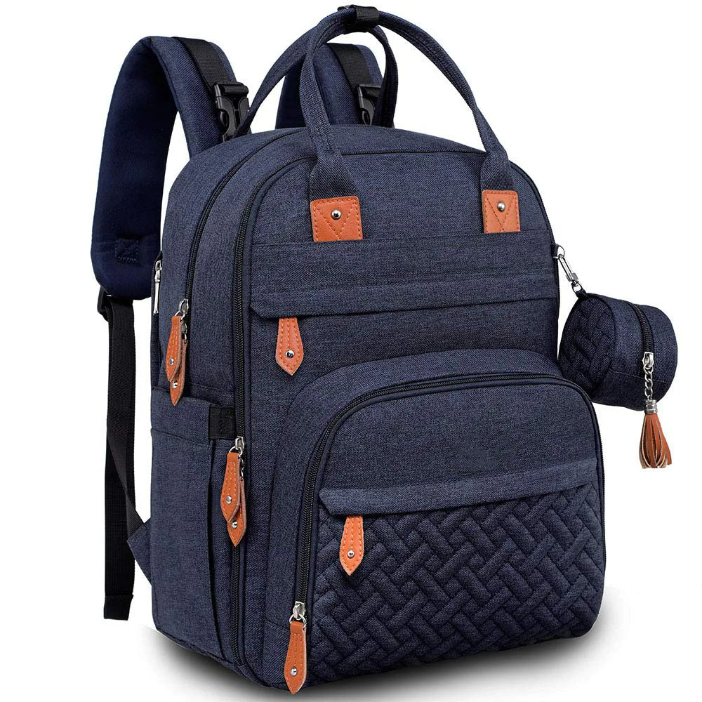 Nestia — Sac à langer avec lit intégré et poches isothermes