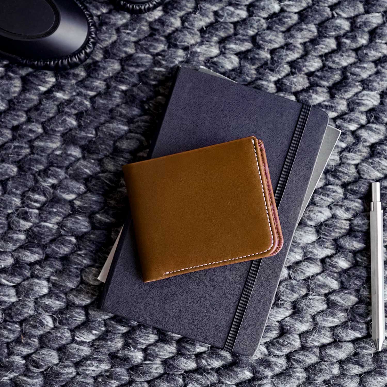 Portefeuille Slim en cuir